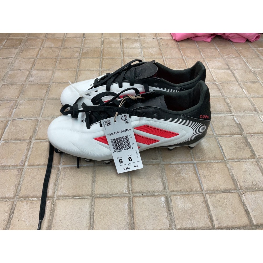 Adidas Unisex-Adult Copa Pure 3 League Firm Ground/Multi Ground Men's‎ 5/Women 6